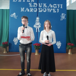 Julia i Kacper - składają życzenia