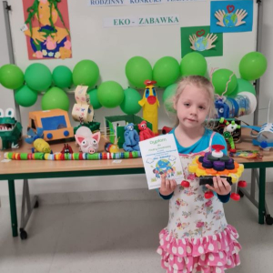 Uczestnicy konkursu z grupy Biedronki