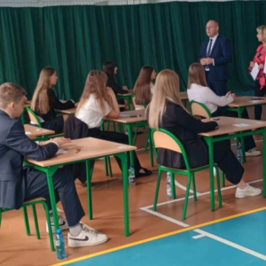 Ostatnie słowa p.Dyrektora przed egzaminem