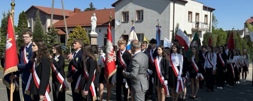 Poczet Sztandarowy w Chorzelach
