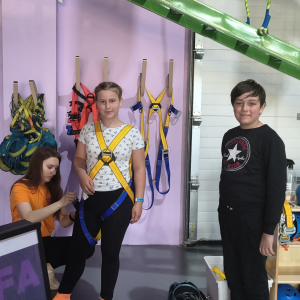 Zabawy w Parku Trampolin