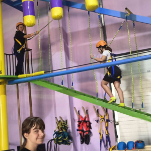 Zabawy w Parku Trampolin