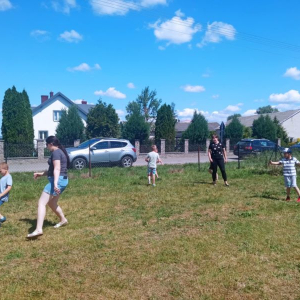Mecz - dzieci kontra rodzice