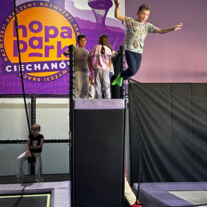 Trampolinowe szaleństwo