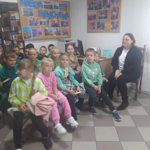   Jesteśmy w bibliotece