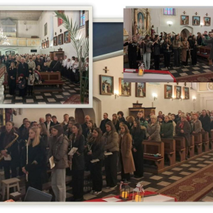 Wspólnie śpiewamy Mazurka Dąbrowskiego...