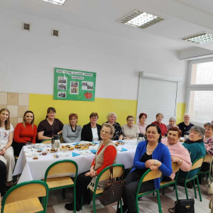 Przedstawiciele Klubu Seniora z Krzynowłogi Małej