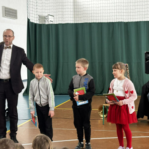  Uczestnicy konkursu Wiedzy o Muzyce z kl.1