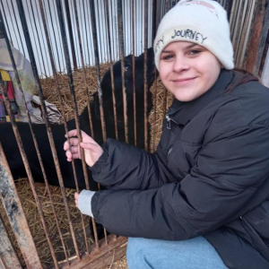 Ula i jej ulubiony piesek