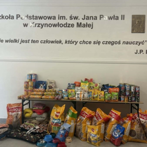 Zebrana karma dla zwierząt