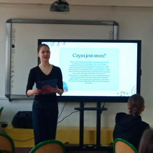 Julia opowiada czym jest stres