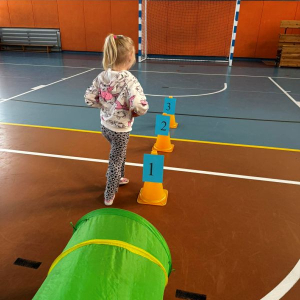 Matematyczno - sportowe zmagania przedszkolaków