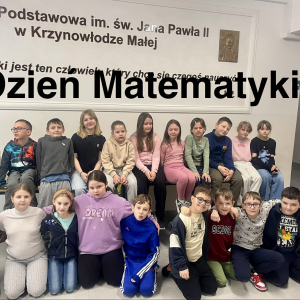 Dzień Matematyki w kl. III