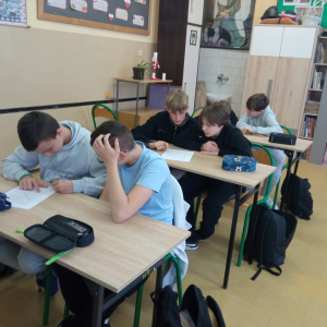 Dzień Matematyki w kl. VIIa