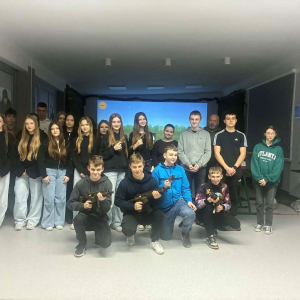 Wspólne zdjęcie z instruktorem Panem Michałem Michalskim