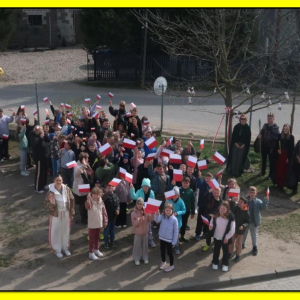 Wspólne zdjęcie pod naszym dębem "Mieszkiem"...