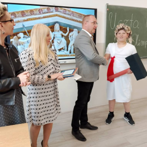 Maks  - wyróżniony w konkursie na najbardziej kreatywny strój