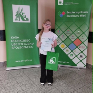 Oliwia z nagrodą