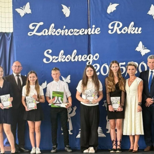 Wyróżnieni uczniowie z klasy VIa
