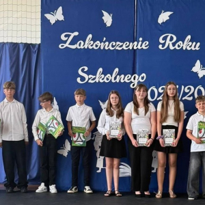 Wyróżnieni uczniowie z klasy VIb