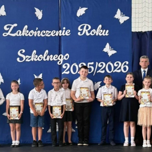 Wyróżnieni uczniowie z klasy III