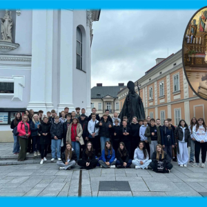Odwiedzamy Wadowice i dom rodzinny patrona naszej szkoły Jana Pawła II...
