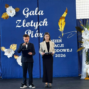 Prowadzący Galę Złotych Piór
